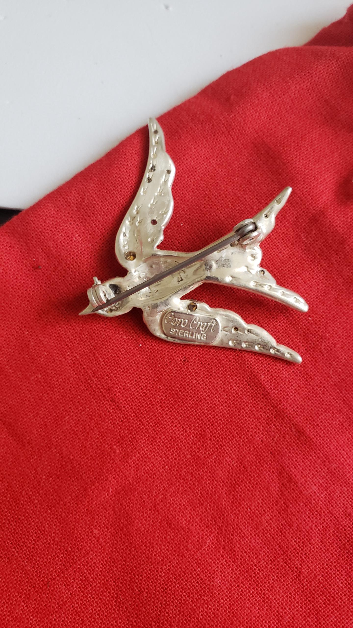 Pentacolo Corvo 925 Pendente Argento Sterling Fine Animale Totem - Foto 2