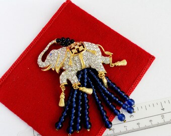 Avon Elephant Necklace Vintage Elizabeth Taylor Para Avon ELEPHANT