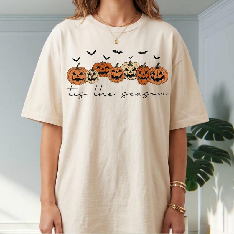 Es la temporada de calabazas de Halloween en formato PNG, descarga digital gótica de Halloween. imagen 5