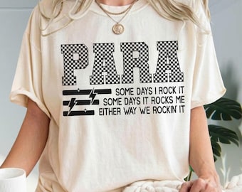Rockin' It Motivational PNG, Checkerboard Lettering Digital Download