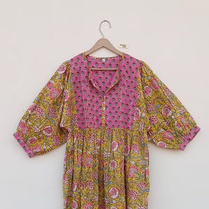etsy indian cotton dresses Indian Cotton Dress - Etsy