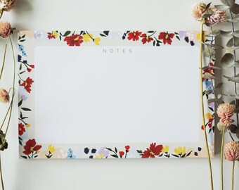 Floral Impressions Medium Notepad, Memo Pad