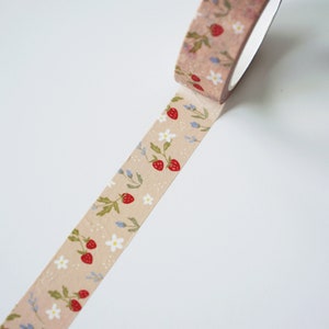 Strawberry Illustration Washi Tape image 3