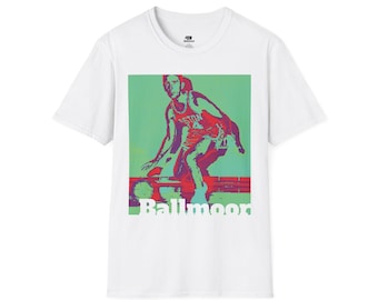 Ballmoor Vintage Basketball Graphic Tee, Cotton Unisex Shirt