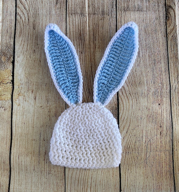 Crochet Easter Bunny Hat With Floppy 