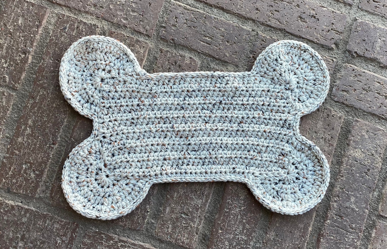 Crochet Dog Placemat Food Mat Pet Placemat Food Dish Dog Etsy