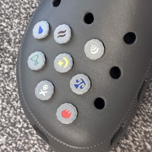 OSRS/RuneScape rune clog shoe charms - Earth, Air, Law, Nature, Water & more
