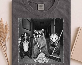 School Custodian Appreciation T-Shirt, Master of Disasters Tee, Funny Janitor Gift, School Staff Shirt, Custodian Thank You Gift