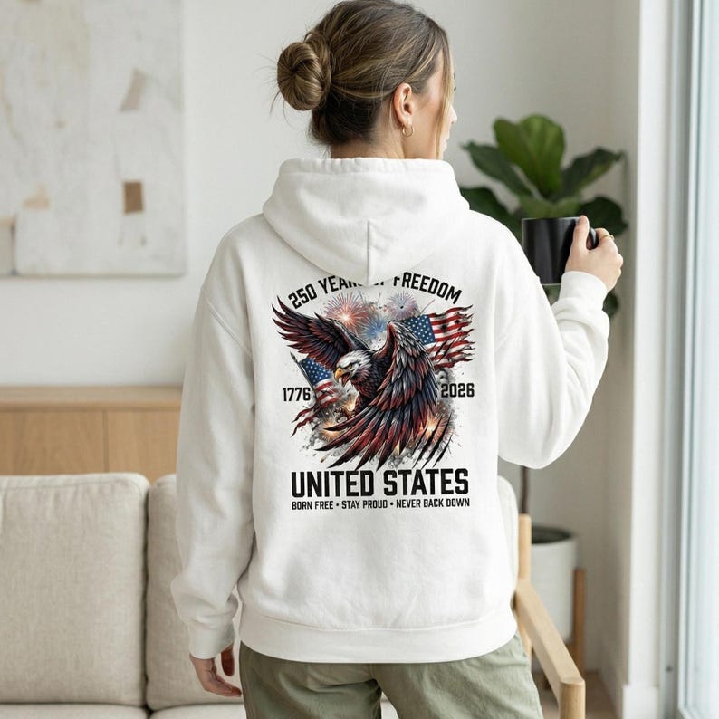 1776 to 2026 America 250 Graphic