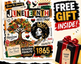 Juneteenth PNG, Afro Woman Black Queen PNG, 1865 Journée de la liberté Design, chemise patrimoine africain PNG, téléchargement numérique du mois de l'histoire des Noirs