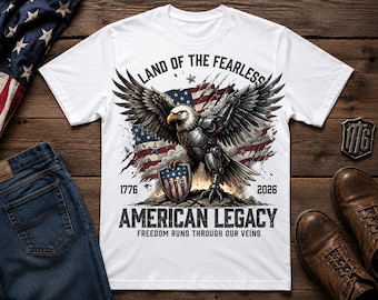 250e anniversaire PNG des États-Unis, sublimation de pygargue à tête blanche patriotique, 1776 à 2026 graphique America 250, drapeau américain en détresse, conception de chemise du 4 juillet