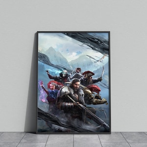 Divinity Original Sin 2 Poster | Lohse Väggkonst | Speltryck