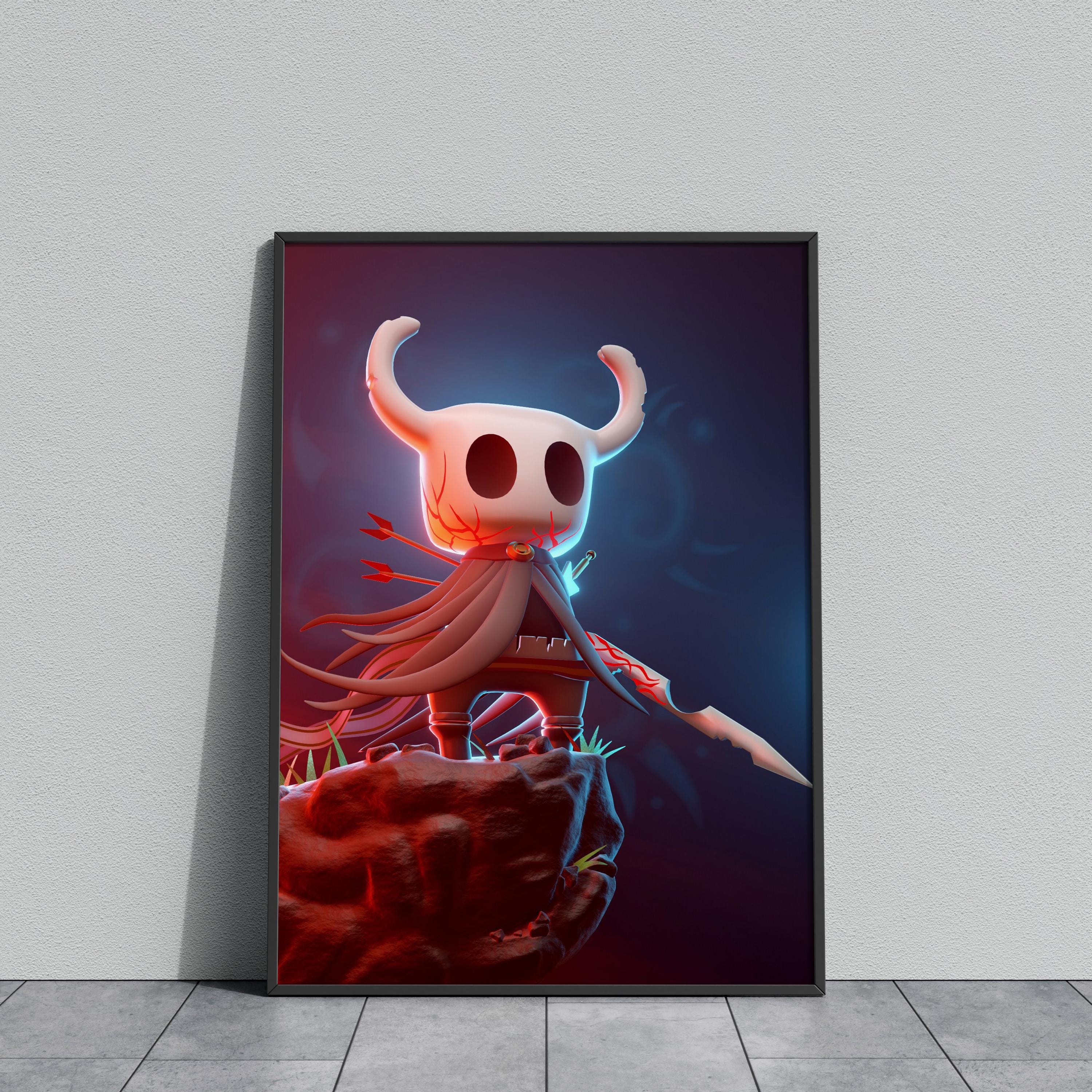 Hollow Knight Poster | the Knight Wall Art | Game Print - Etsy