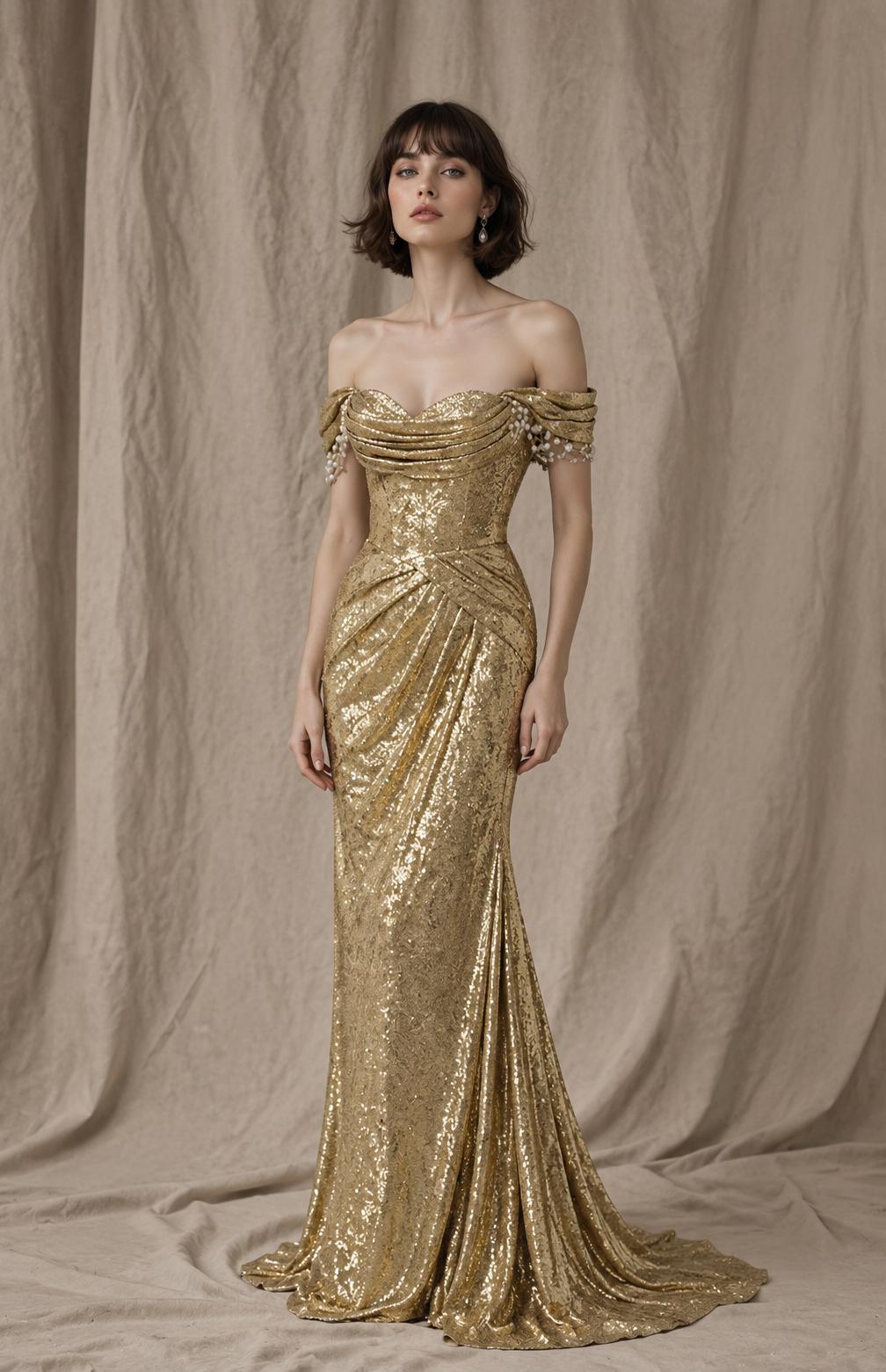 Plus Size Gold Elegant Dresses - Etsy Plus Size Gold Elegant Dresses - Etsy