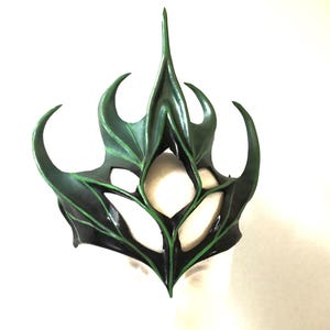 Fairy Leather Crown for Faery King or Queen Elf Cosplay Costume for Comicon * Fantasy Headpiece for Renaissance Faire Festival Accessory