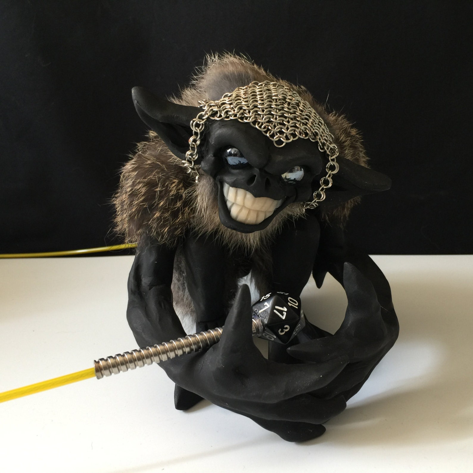 BROWNIE Shoulder Puppet Fantasy Creature With Coif Spiderwick Etsy