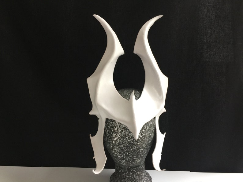 Mujeres Fantasy Wicked Queen Maleficent Style Horns Headpiece