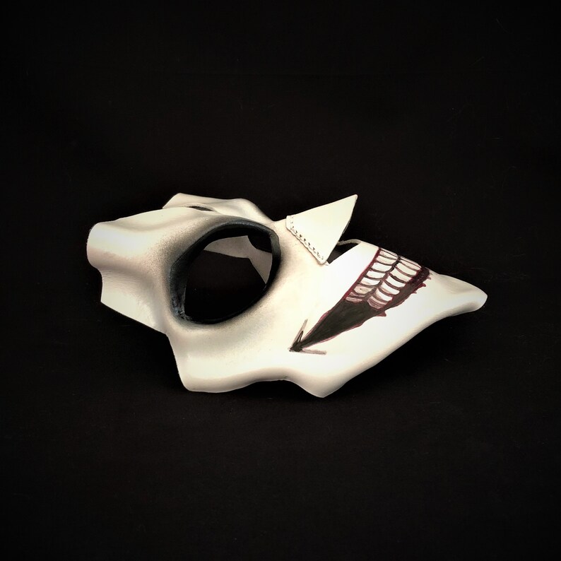 JEFF THE KILLER Mask Leather Jeff the Killer CosPlay Mask Etsy