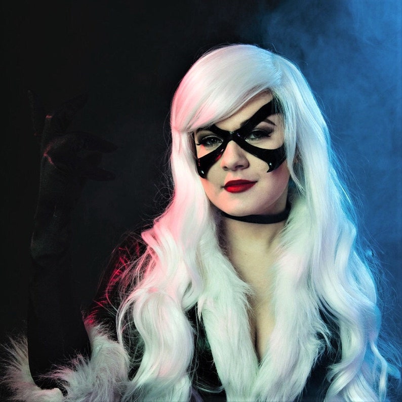 BLACK CAT CosPlay mask Ms. Marvel mask Black Cat costume Etsy