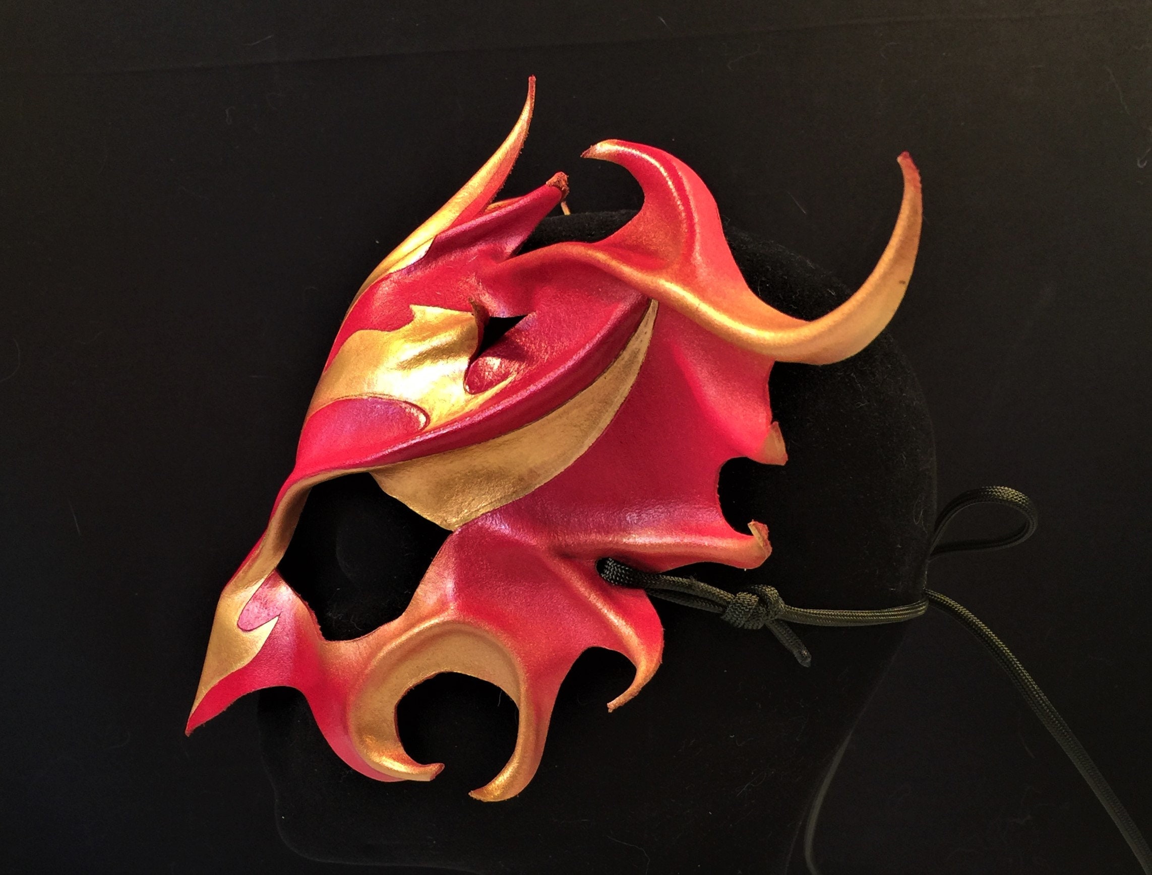 PHOENIX MASK - Fire Bird Mask, Fantasy Cosplay Mask, Animal Masquerade ...