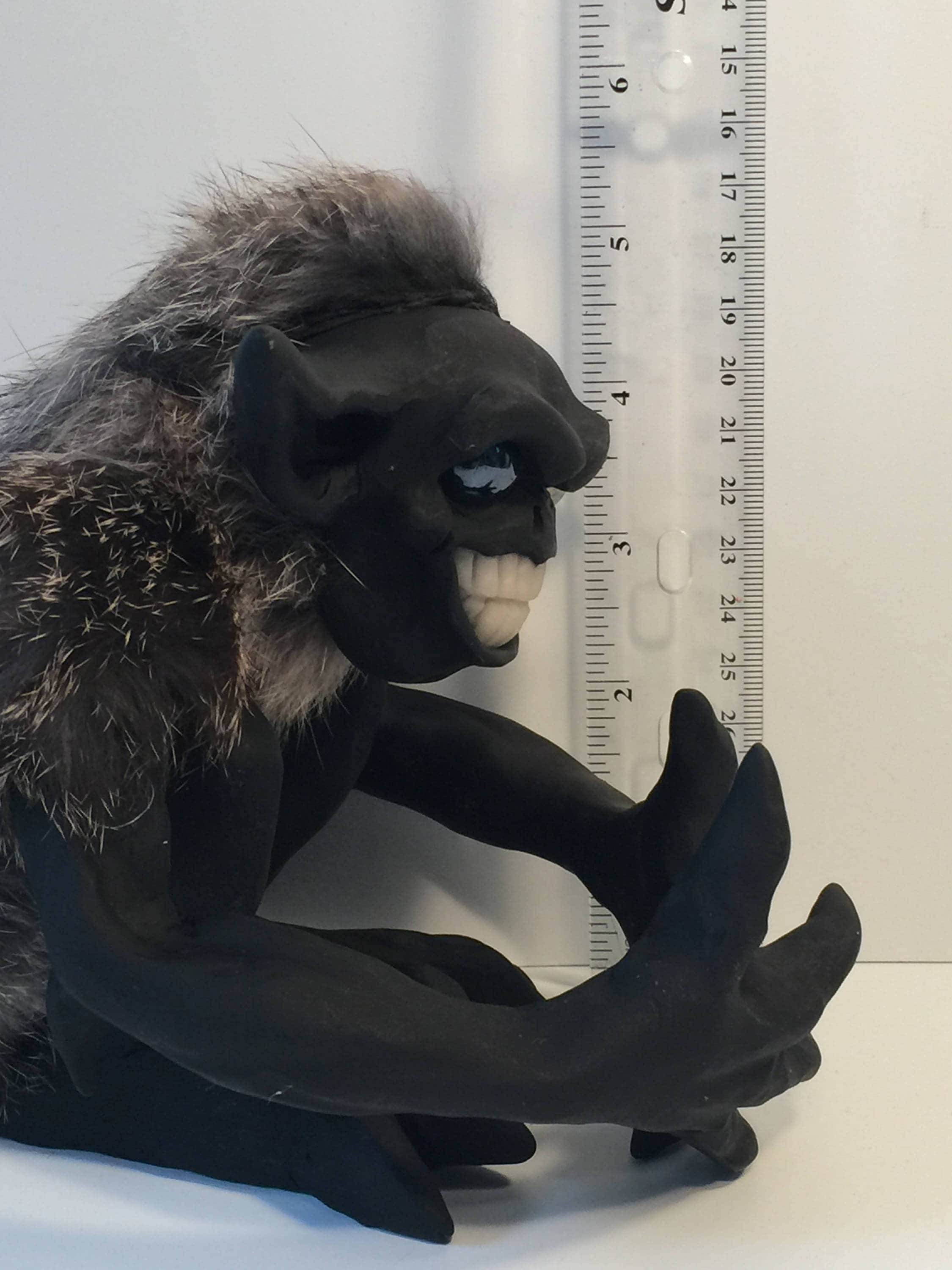 BROWNIE Shoulder Puppet Fantasy Creature with Coif Spiderwick Etsy