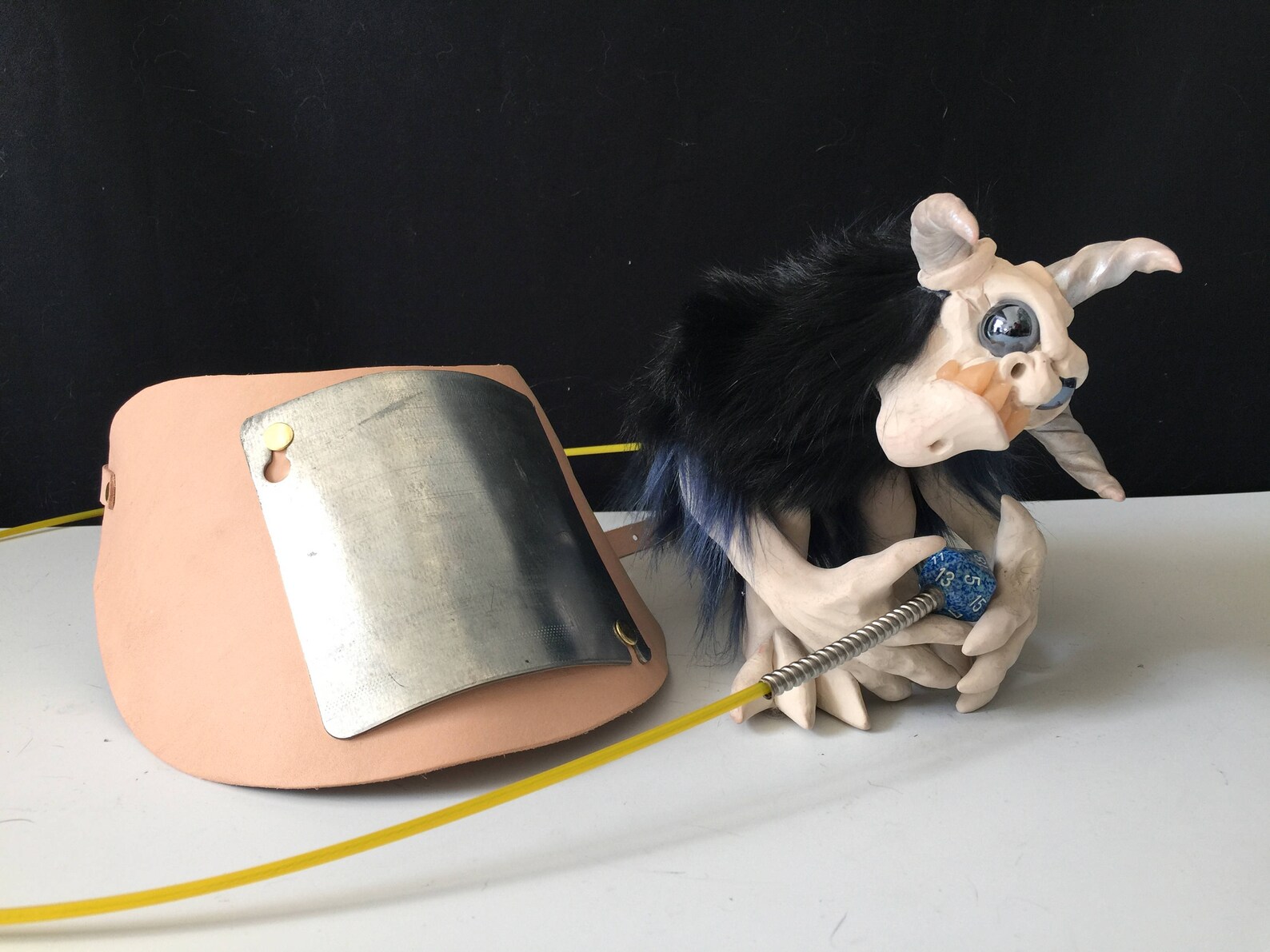 Natural Leather Shoulder Puppet HARNESS Renaissance Faire Etsy