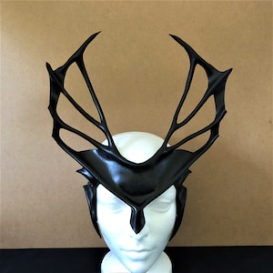 Bruxa Sacerdotisa Feiticeira Headpiece, Festival Deusa Cosplay Headdress Chifres de Couro * Máscara de Halloween Bruxa Feiticeira CosPlay Burning Man