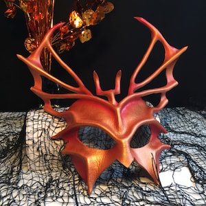 BRONZE TRITON Leather Mask Halloween Mask Greek God Mask Festival Greek God Costume Mardi Gras Carnival Cosplay Masquerade Mask