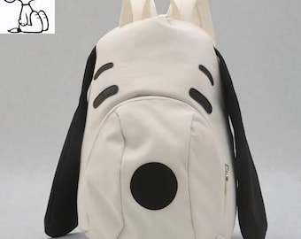 Mochila de Snoopy: Mochila escolar de tela Oxford con diseño de anime.