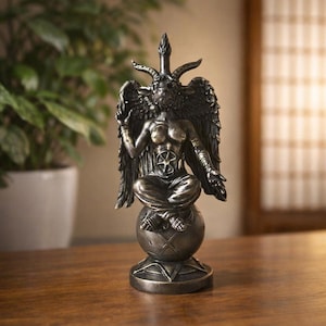 バフォメット像 ブロンズ製 置物 約30cm Resin baphomet statue - Etsy 日本