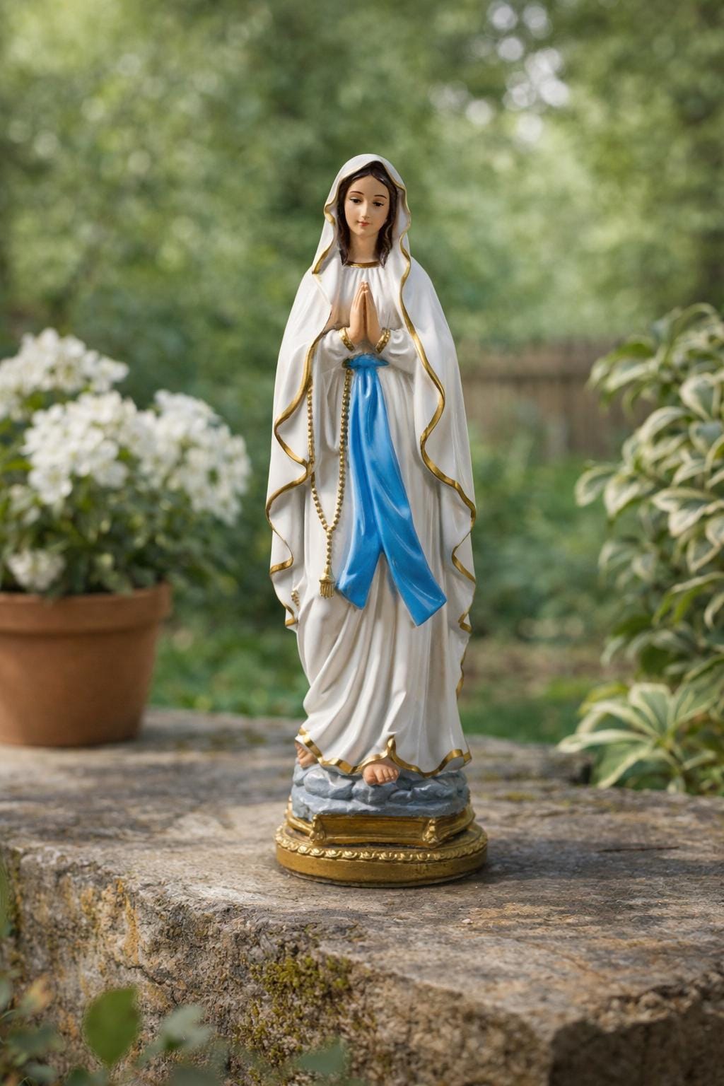 Statue de Vierge Marie photo stock. Image du sacré, chrétien - 77897608
