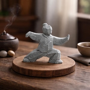 武道 置き物 陶器 太極拳の置物 - Etsy 日本