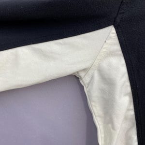 Vintage 90s Courreges Paris Sport Futur Hoodie Grey Zip Up Jacket Colorblock Designer Sportswear Athleisure Jumper Size S image 7