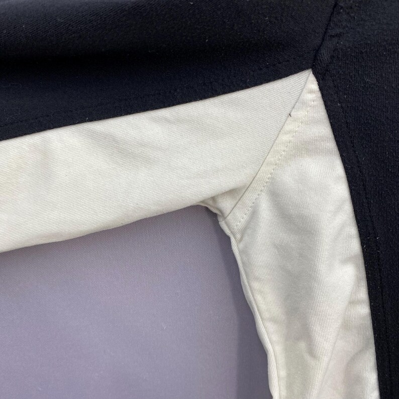 Vintage 90s Courreges Paris Sport Futur Hoodie Grey Zip Up Jacket Colorblock Designer Sportswear Athleisure Jumper Size S image 7