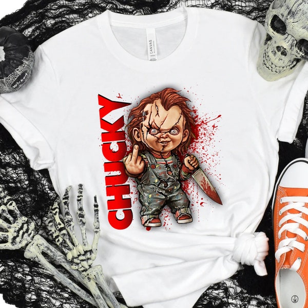 Horror Chucky PNG, Horror Characters Png, Horror Movies Png, Horror Halloween Png Sublimation Instant File Digital, Download Png