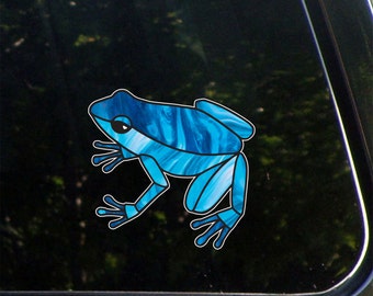 Any Color Sticker 2x3 Poison Dart Frog Vinyl Decal