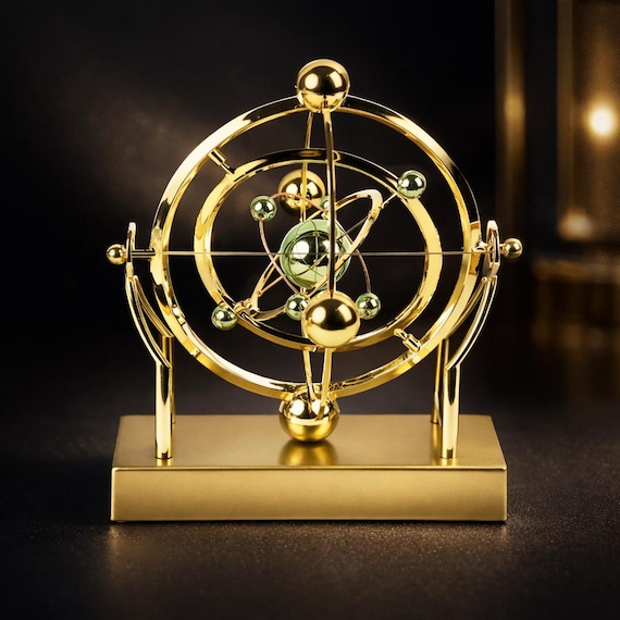 The standout of the batch — 109 favorites proves real demand for this celestial orbit kinetic sculpture, making it the validated pick in a sea of copycats.