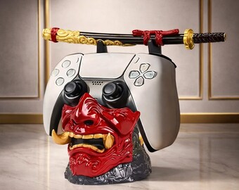Gamecontrollerhouder – PS5-houder, Warrior bureaudecoratie, cadeau voor gamers