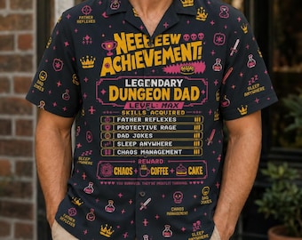 New Achievement Dungeon Crawler Carl Hawaiian Shirt, Princess Donut and Mongo Hawaiian Shirt, Dungeon Crawler Carl Hawaiian Shirt