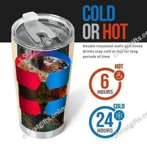 Spider-Man Tumbler 40oz, Superhero Tumbler Tumbler, Movie Coffee Tumbler, Eddie Brock Tumbler, Symbiote Spider Insulated Tumbler image 4