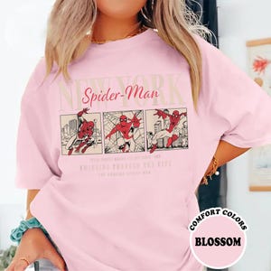 Vintage Spider-Man Brand New Day T-Shirt: Spiderman Superhero shirt, Tom Holland Spidey Tee, MCU Avengers Spiderman Shirt, Brand New Day tee image 1