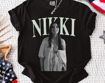Camiseta Comfort Colors Vintage de Inde Navarrette como Nikki Obsession, camiseta de terror gótico de Curry Barker