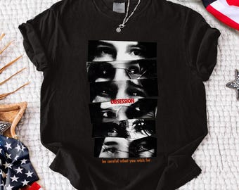 Obsession Movie 2026 Vintage Comfort Colors Shirt, Horror Film Graphic Tee, Gothic Thriller Fan Gift, Nikki Obsession Vintage Shirt