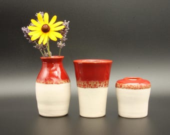 Small Handmade Ceramic Vase