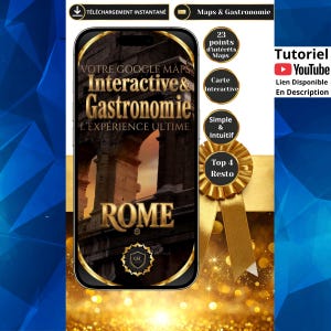 Google Maps Interactive & Gastronomy
