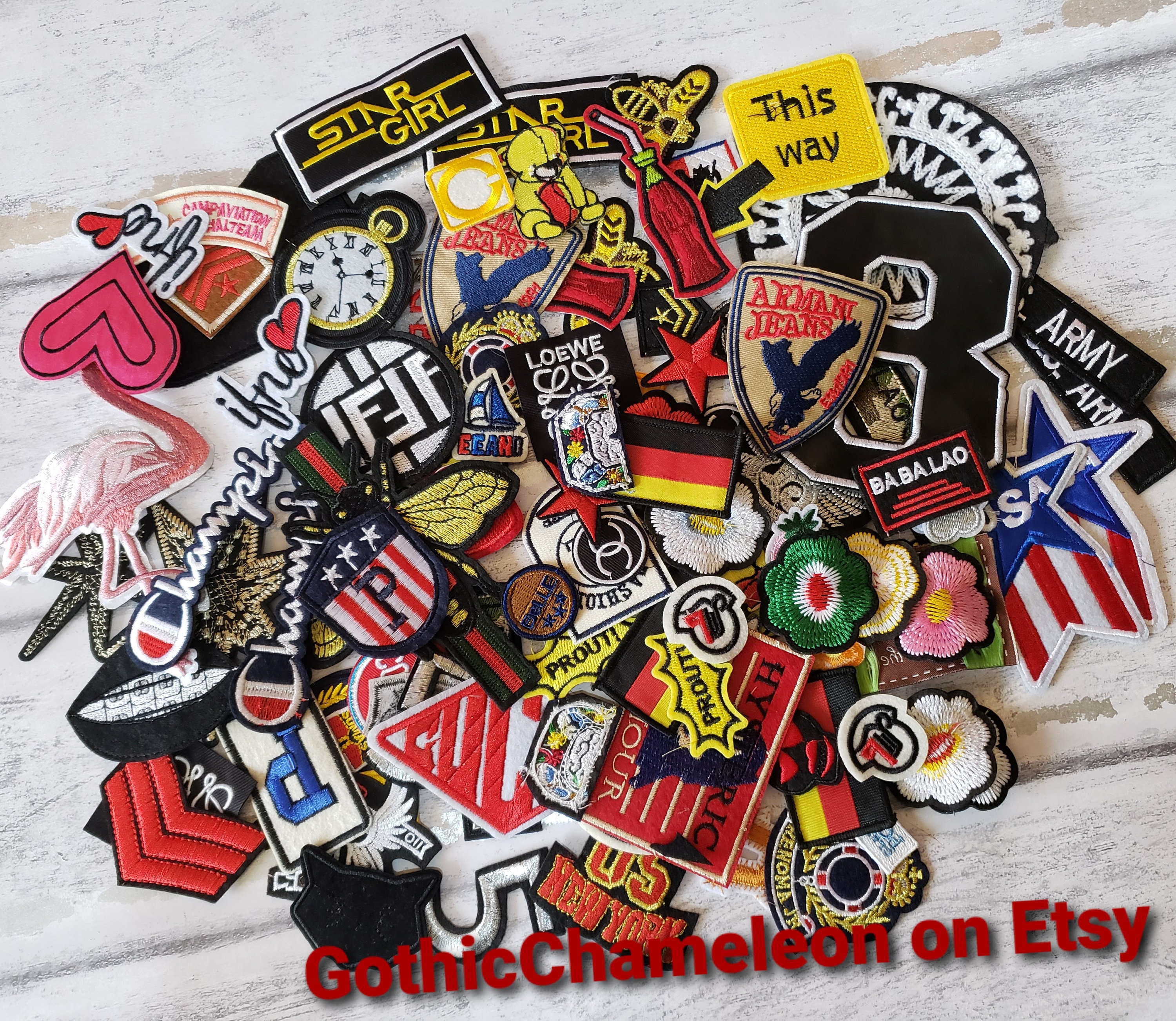 Mix Lucky Dip Embroidered Patches Applique Logo Cartoon Cute - Etsy Canada Mix Lucky Dip Embroidered Patches Applique Logo Cartoon Cute - Etsy Canada