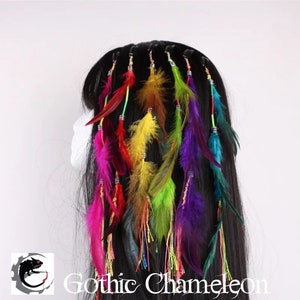 Clip in Feather Hair Extension 8 Colors Ready to Ship