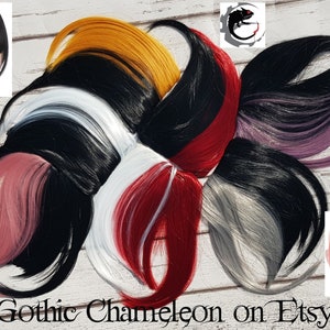 Bangs (Fringe) Two Tone Clip in Hair Extension 7 Colours Ready to Ship
