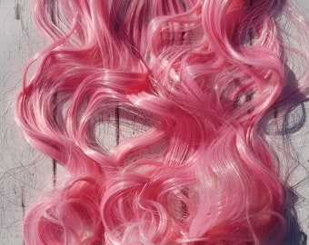 Halo Miracle Secret Wire Light Pink Hair Extension 22 Inch Ready to Ship