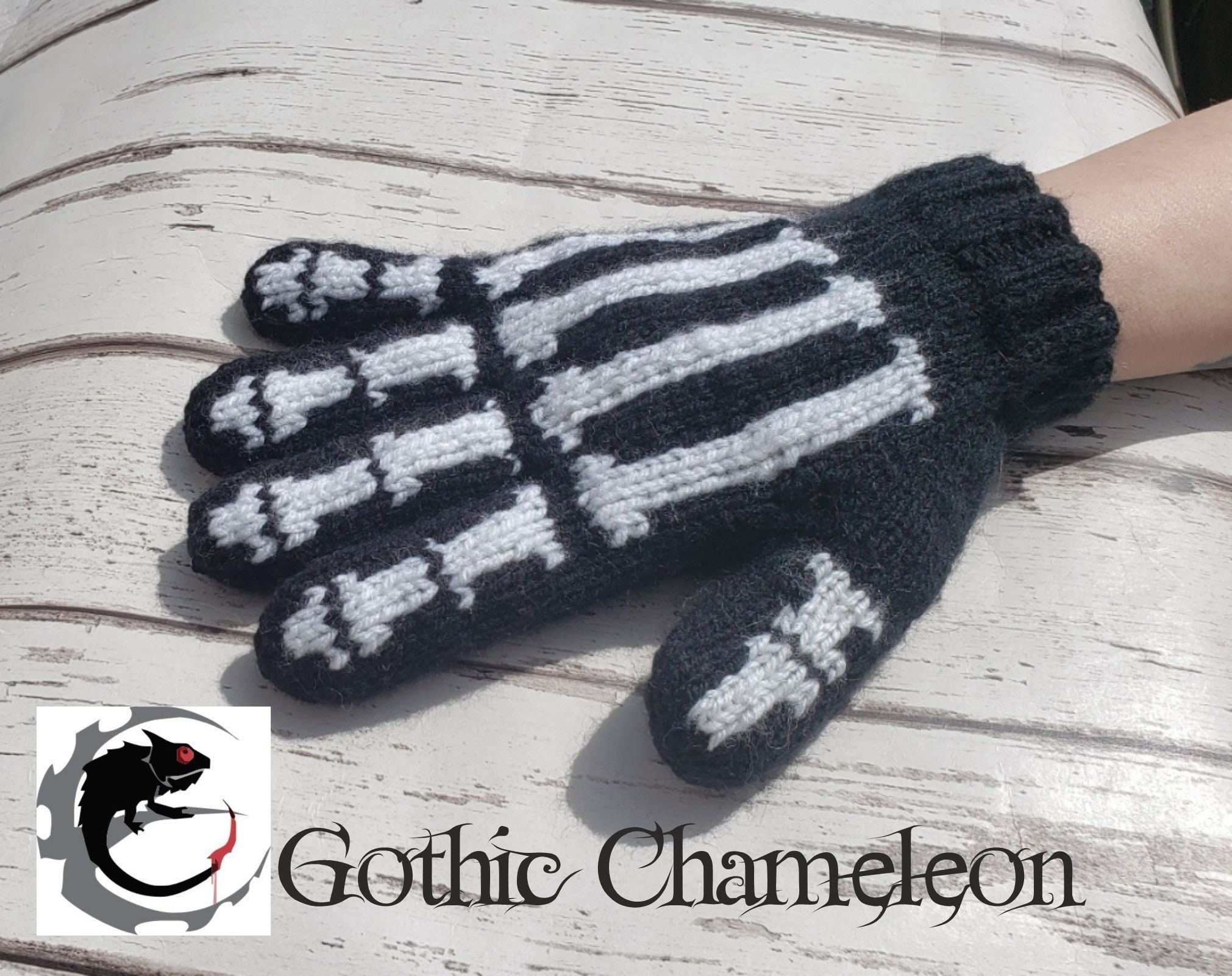 Wybie Gloves Hand Knitted Made to Order Unisex Adult & Child Sizes